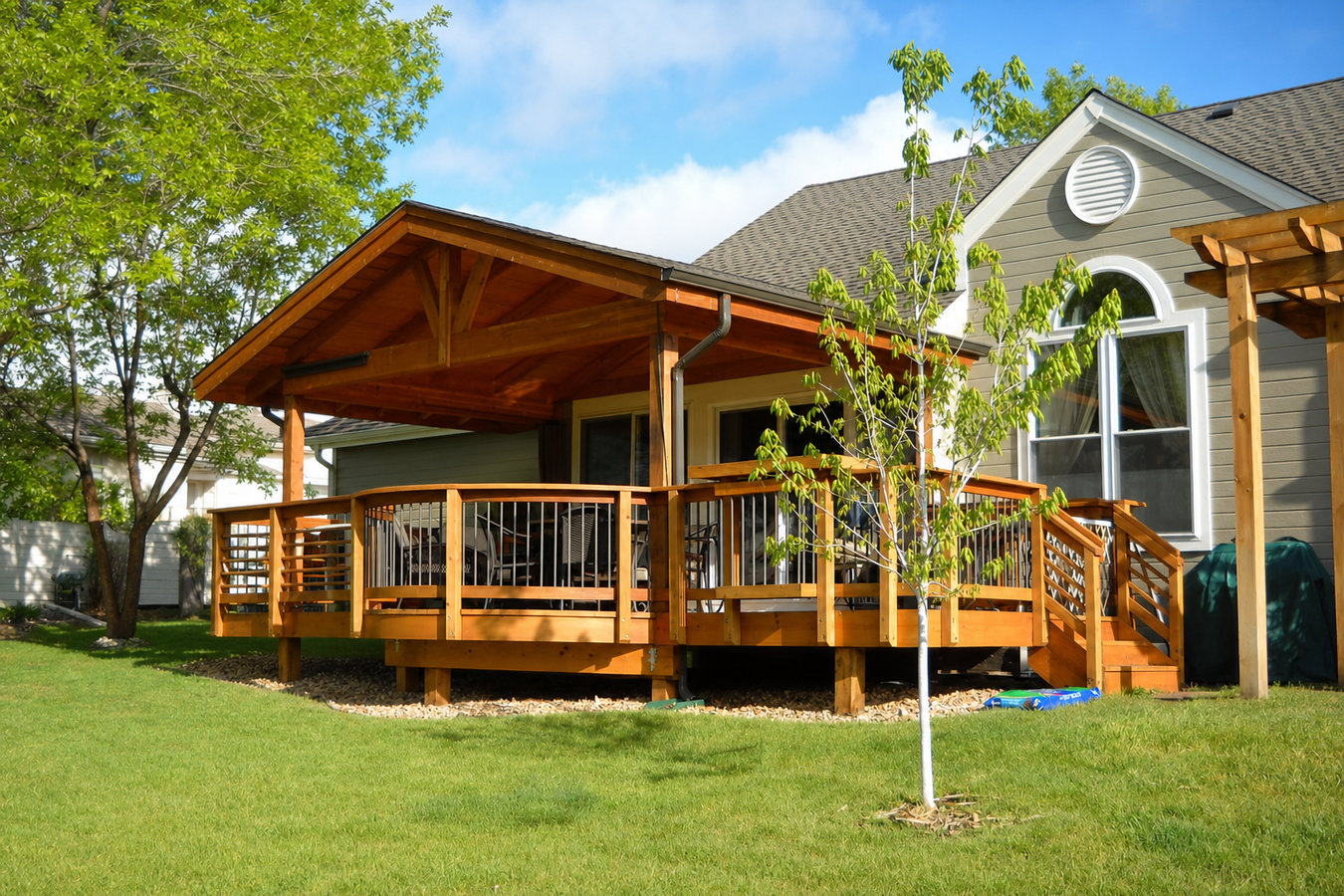 Custom deck design and build